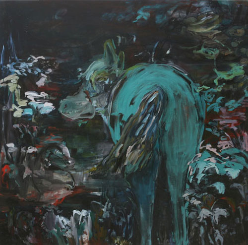Back of the Horse oil on canvas 167x170cm 2007